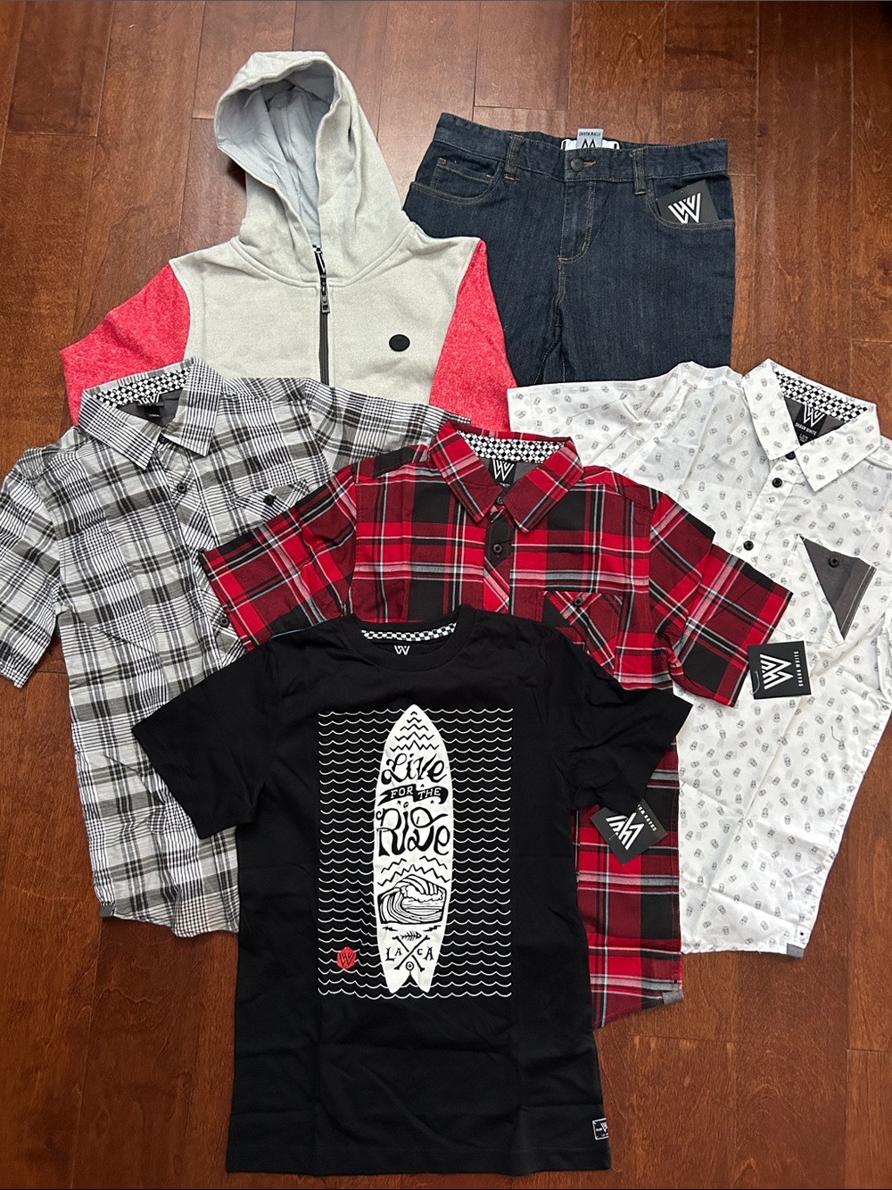 Shaun White 6 Piece Skater Kid Bundle, Size Large (12/14) New With Tags